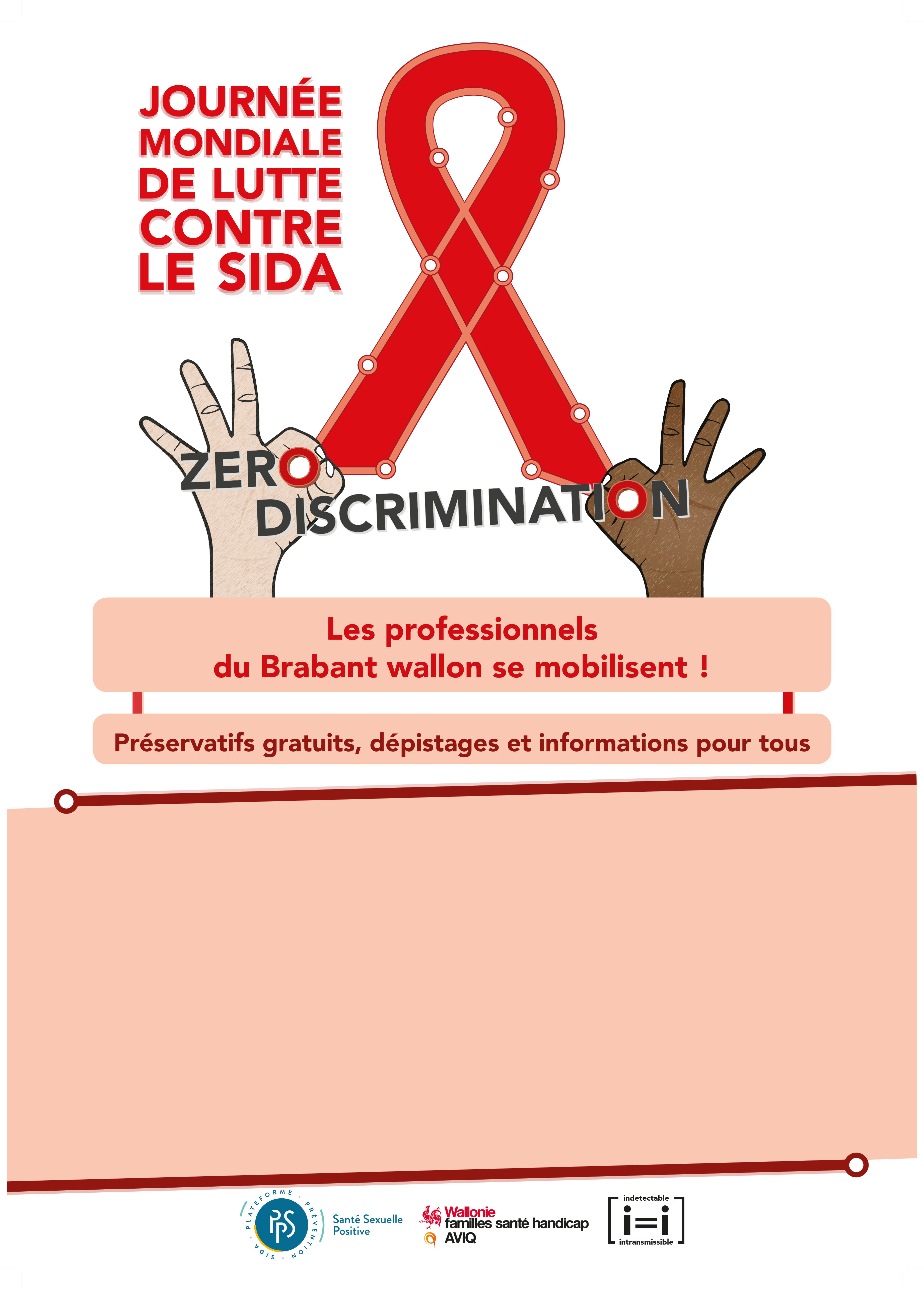 1er décembre 2019 : Journée mondiale de lutte contre le SIDA